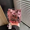 Bolsa Mini Transversal para Celular com Lantejoulas, Pequena Bolsa de Ombro, Bolsa de Maquiagem Brilhante da Moda, Bolsa Pequena Versátil de Verão