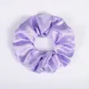 Goma de pelo elegante y con estilo transfronteriza, alta elasticidad, versátil, simple y de alta gama, de satén, para coleta alta en mujeres