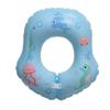 Anillo inflable automático de tipo pulsador, nuevo estilo, para niños pequeños, bebés de 0 a 5 años, niños y niñas, anillo inflable para el cuello, anillo de natación