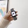 Adecuado para Apple iWatch Series 20mm 22mm Hebilla Deslizante Ajustable Correa Tejida Elástica Precio Especial No Reembolsable No Intercambiable