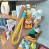 Plano de Transformación de Castor Nuevo Producto de Dibujos Animados Llavero Accesorio Colgante para Bolso Figura Periférica de Anime Adorno de Escritorio