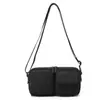 Zorro Colorido Nuevo 2026 lulu mismo estilo bolsa de tela de un solo hombro bandolera bolsa pequeña multibolsillos tela de nailon bolsa para mujer