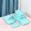 Bolsa de almacenamiento de viaje de sarga de siete piezas, equipaje de viaje, bolsa de acabado para clasificación de ropa, traje, fábrica, venta al por mayor