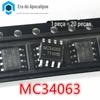Frete grátis MC34063ADR2G MC34063A 34063API 1.2A módulo de elevação do inversor chip 8 pés