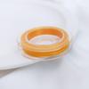 Pulsera de Hilo Elástico Cuerda Hecha a Mano Banda de Goma Hilo Elástico Cuentas Budistas Wenwan Pulsera de Cristal Hilo para Abalorios Resistente al Desgaste