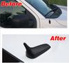 Antena de techo decorativa de aleación de aluminio modificada para automóvil, antena de señal de 40 mm, adecuada para Horton rojo, azul y negro