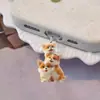 Perro Lindo Transfronterizo Popular Acrílico Teléfono Móvil Tapón de Polvo Tipo Colgante Tipo-C
