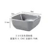 Molheiras de Cerâmica Personalizadas para Amazon Transfronteiriças, Molheiras Criativas em Formato de Lingote, Pratos Redondos para Petiscos e Hot Pot, Pratos Quadrados para Condimentos