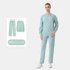 [En Stock] Conjunto Deportivo de Dos Piezas Ld Air Layer Cuello Redondo Sudadera Larga Manga Larga Holgada Ropa de Yoga para Mujer