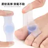 Separador de dedos del pie para usar en el zapato para dedos superpuestos, separador de juanetes, separador de dedos de doble orificio roscado invisible