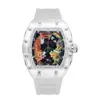 Relógio Masculino Automático Elegante da Marca Zido Quartzo Recortado Luminoso à Prova d'Água Relógio Masculino Richard