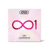 Condón Olo 001 Condón de Poliuretano Oficial Genuino para Hombres 0.01 Ultra Fino Invisible Desnudo Tt