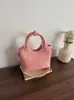 Accesorio de Oficina Súper Popular Bolso Tote Pequeño para Mujer, Nuevo Modelo de Verano 2026, Bolso Cubo de Hombro Cruzado de Alta Gama para Viajar