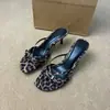 Sandalias de Clip con Tacón Fino y Punta Cuadrada Estilo Francés 2026 para Mujer, Chanclas Elegantes de Tacón Alto para Exteriores de Verano