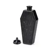 Creativo 304 Espesado Grado Alimenticio Acero Inoxidable Metal Portátil Hobo 2 Dos Piezas Hogar Exterior Utensilios de Vino Portátiles Hobo