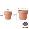 Vaso de Barro Vermelho Vaso de Terracota Vermelha para Suculentas Vaso de Flores Extra Grande Cerâmica Cerâmica Grossa Pothos Terracota Plantio Vaso para Cultivo de Vegetais Flores