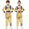 M-XL Traje Espacial Terra Errante de Carnaval Fantasia Bizarra Fantasia COS Roupa para Festa de Halloween Traje Espacial Americano