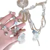 Collar de Verano con Diseño Único Transfronterizo de Conchas y Caracolas con Borlas, Estilo Vacacional, Versátil y Elegante de Gama Alta de Nicho