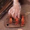 Guantes desechables PE grado alimenticio nuevos alimentos langosta barbacoa salón de belleza guantes domésticos guantes desechables engrosados