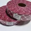 Fabricante Algodón Puro Cuadros Grandes Multicolor Ribete de 3CM Borde Cortado al Sesgo Banda para Delantal Ropa Ribete Hilo Teñido Cuadros de 5MM Algodón