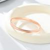 Pulsera avanzada, sencilla y suave, de acero inoxidable caliente transfronterizo, fabricantes de pulseras de arena a presión, adornos de mano de acero de titanio al por mayor