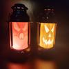 Lámpara de queroseno portátil para Halloween, luz nocturna LED colorida, accesorios decorativos, productos para festivales fantasmas
