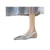 Moda Casual Francesa Nueva de Primavera/Verano 2026 Sandalias Elegantes de Punta Impresionantes Zapatos de Mujer para Comercio Transfronterizo