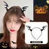 Cosplay de Halloween Pequeno Diabo Faixa Engraçada Faixa de Cabeça Caveira Fantasma Grampo de Cabelo Abóbora Adereços de Fantasia Acessórios de Cabelo para Mulheres