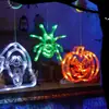 Luces de Ventosa Navideñas Transfronterizas, Decoraciones para Ventana de Dormitorio del Mundo de Halloween, Luces LED Románticas a Batería, Gama Completa de Estilos