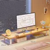 Soporte Elevador para Computadora de Escritorio Base Elevadora para Monitor de Escritorio Estante de Almacenamiento Soporte de Almacenamiento para Laptop en Casa
