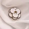 Broche de Laço Coração Simples para Mulheres, Corsage de Luxo, Alfinete Anti-Exposição para Gola Feminina, Alfinete de Cardigã, Acessório de Roupa