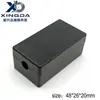 Caixa de Alimentação Conversora 48*26*20mm Carcaça de Plástico para Fonte de Alimentação de Controle de Luz LED Adaptador de Caixa de Junção