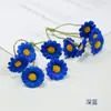 Cadena de Flores de Manzanilla Flor Artificial Inmortal Arreglo de Flores de Margarita Ramo Paquete de Materiales para Caja de Flores Flor para Pasador DIY Decoración de Gorro de Graduación