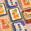 Cuaderno Espiralado Mini Cuaderno de Dibujos Portátil Lindo Bloc de Notas de Bolsillo Regalo para Estudiantes de Primaria