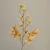 Oferta Especial Flores Artificiales para Boda Rosas, Phalaenopsis, Lirios, Gypsophila, Hortensias, Flores Falsas, Flores Artificiales Blancas al por Mayor