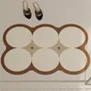 Tapete de Chão Macio Absorvente para Banheiro Tapete Antiderrapante para Pé de Vaso Sanitário Conjunto de Vaso Sanitário Tapete para Lavatório de Casa Banheiro