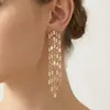 Nuevos Pendientes de Moda Estilo Europeo y Americano Borla Pendientes Exagerados ins Moda Popular en Internet Combinan con Todo Misma Joyería