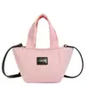 Bolsa Saco Infantil Nova de Camurça Outono/Inverno 2025 Grande Capacidade Moda Coreana Bolsa de Ombro Bolsa de Tecido Infantil de Veludo