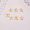 Flores de Margarita Pequeñas, Accesorios para Uñas con Flores de Jazmín Frescas, Piezas Pequeñas de Resina Tridimensionales, Aretes DIY, Decoraciones de Uñas Portátiles
