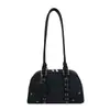 Bolso de Hombro de Alta Gama Estilo Coreano de Moda para Mujer, Nuevo Bolso de Mano Boston de Invierno, Bolso Cruzado Versátil para el Trabajo