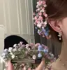 [Versión Correcta] Horquilla de Gypsophila del Mismo Estilo que Liu Yifei Accesorios para el Cabello de Flor de Belleza Femenina Clip Lateral de Flor Artificial Tocado