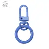 Hebilla de Resorte de Color Caramelo de Aleación Hebilla de Puerta Colgante para Equipaje Llavero Círculo de Resorte Colorido Material para Joyería DIY