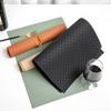 Mantel Individual de Piel PU Doble Cara Personalizado Posavasos para Tazas de Té Impermeable y Resistente al Aceite Mantel para Mesa de Comedor Mantel Aislante para Restaurante Occidental Posavasos para Bol de Comida