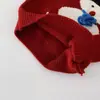 Suéter de Muñeco de Nieve Maibao para Niños 2026 Invierno Nuevo Jersey de Punto Engrosado para Niños y Niñas Suéter de Bebé Ropa de Invierno