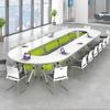 Mesa de Conferência Mesa de Treinamento Dobrável Combinação de Mesa e Cadeira Mesa Longa Mesa Dupla Móvel de Emenda Mesa e Cadeira Mesa de Treinamento