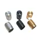 Tapa de Perilla de Potenciómetro Tapa de Perilla de Aleación de Aluminio para Amplificador de Audio Diámetro 13 mm Altura 17 mm Oro Plata Negro