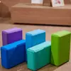 Bloco de Yoga Va Duas Cores Alta Densidade Resistente à Pressão Exercício Fitness Dança Alongamento de Pernas Bloco de Yoga Tijolo de Espuma