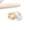 Color Oro 18K Conservación del Color Micro-Pavimentado Circonita Diamante Completo Rueda Barril Espaciador Perla Accesorios de Joyería Pulsera DIY Collar Material de Perlas