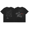 Coleção Ts Travis Scott Cactus Jack Estilo Joint Casual Gola Redonda Manga Curta Masculino e Feminino Verão Masculino