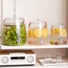 Hervidor de agua fría de gran capacidad con grifo para restaurante, cubo para bebidas frías, hervidor de agua para té de frutas y limón con hervidor de agua fría portátil